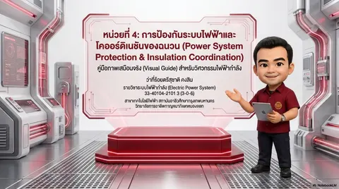 การป้องกันระบบไฟฟ้าและโคออร์ดิเนชันของฉนวน (Power System Protection & Insulation Coordination)