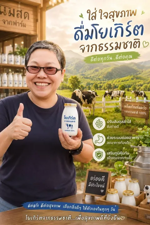 โยเกิร์ตเพื่อสุขภาพ