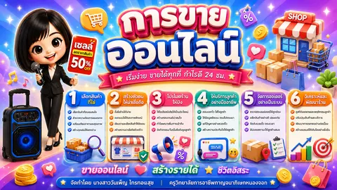 Infographic การขายออนไลน์