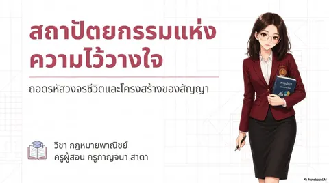 สถาปัตแห่งไว้วางใจ เรื่องสัญญา