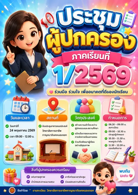 ประชุมผู้ปกครอง