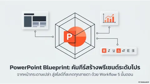 งานชิ้นที่ 6 Slide จาก NotebookLM