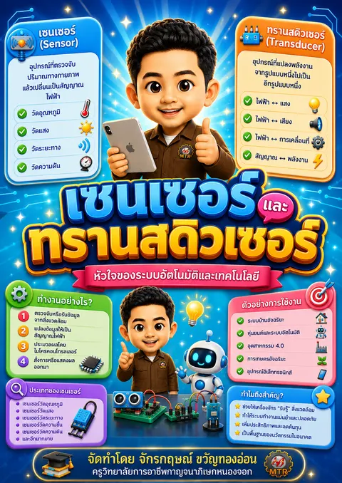 เซนเซอร์และทรานสดิวเซอร์