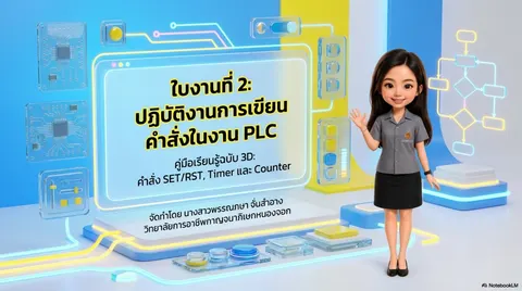 การเขียนคำสั่งในงานPLC