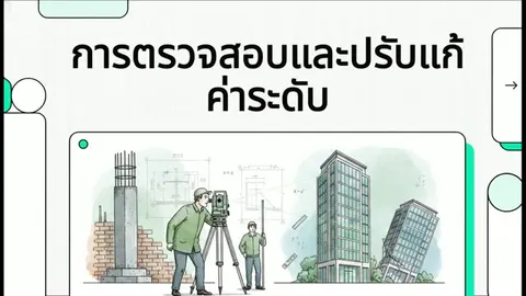 การตรวจและปรับแก้ค่าระดับ