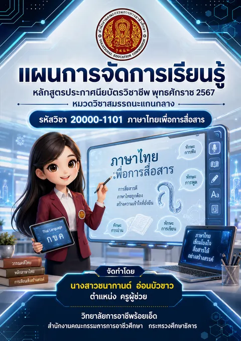 ปกแผนการสอน