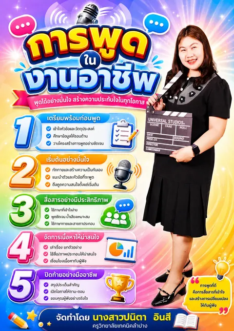 การพูดในงานอาชีพ