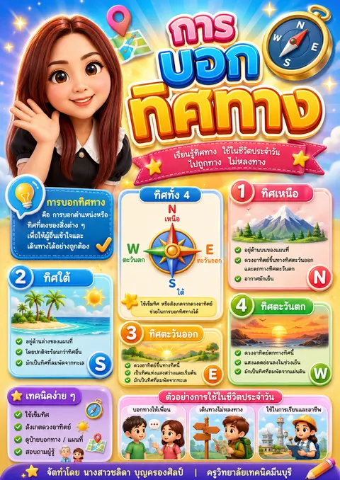 การบอกทาง