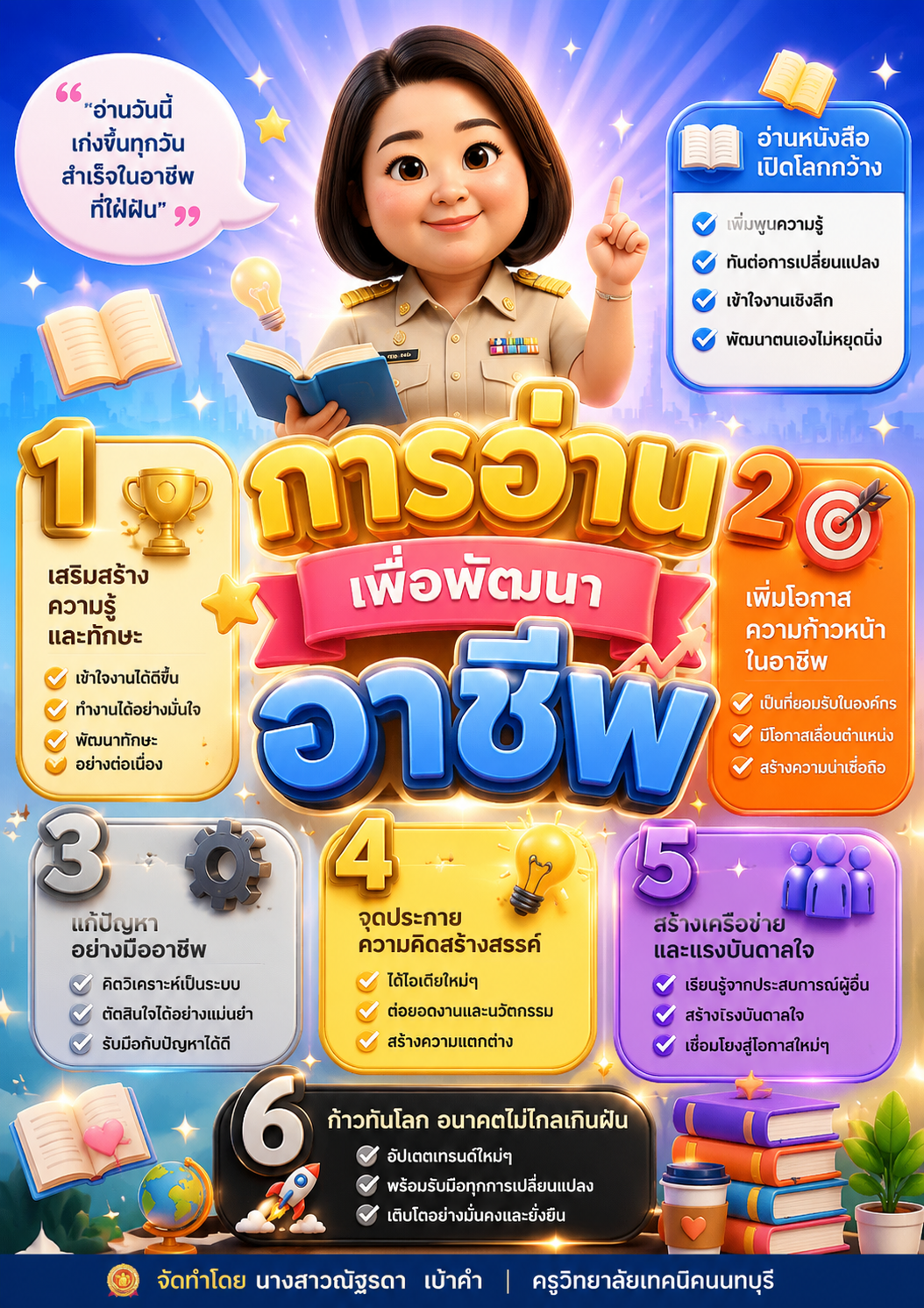 การอ่านเพื่อพัฒนาอาชีพ