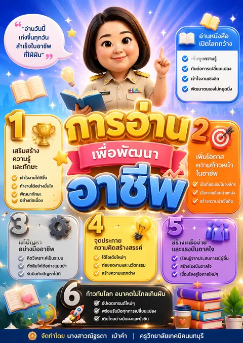การอ่านเพื่อพัฒนาอาชีพ
