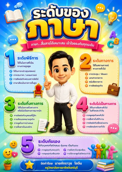 ระดับของภาษา