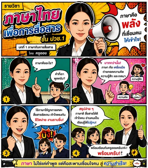 ภาษากับการสื่อสาร