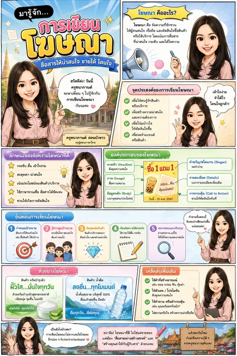 การเขียนโฆษณา