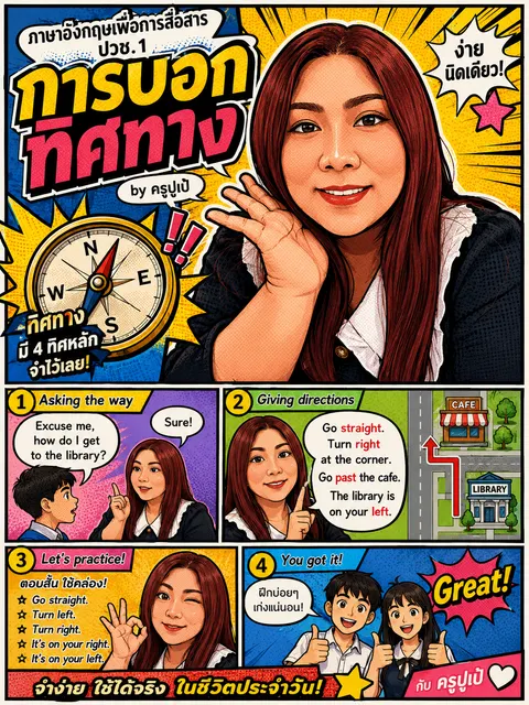 การบอกทิศทาง