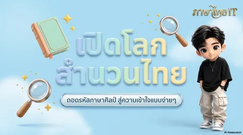 สไลด์ ภาษาไทย IT