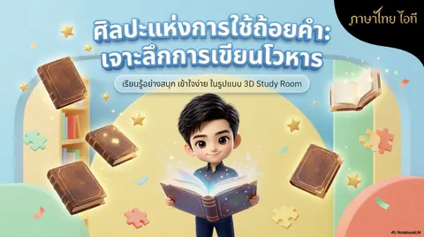 นำเสนอ เรื่องสำนวนโวหาร