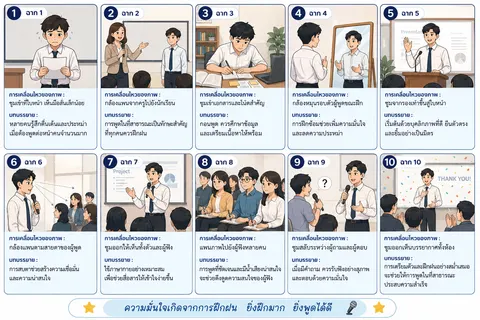 การพูดในที่สาธารณะ