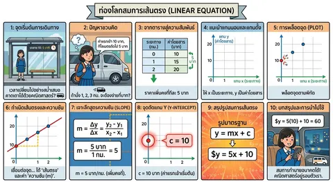 สตอรี่บอร์ด สมการเส้นตรง