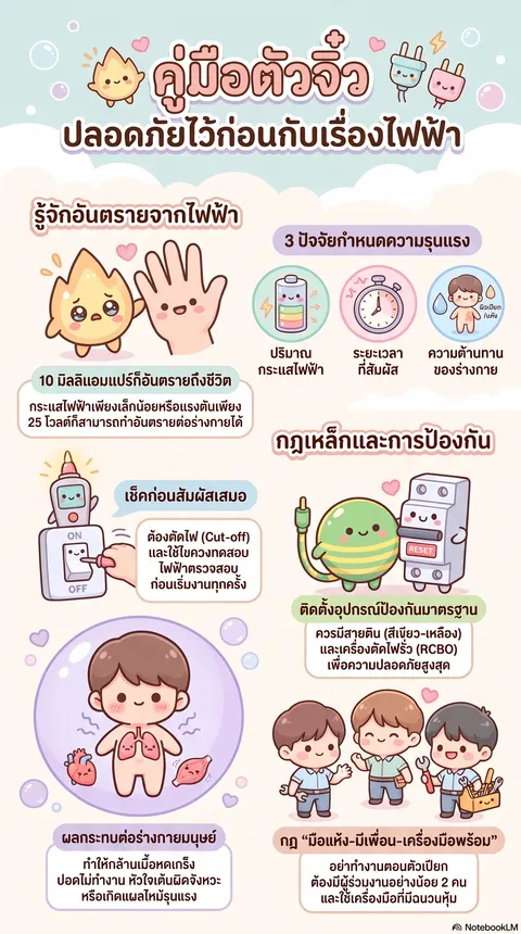 ความปลอดภัยเกี่ยวกับการปฏิบัติงานทางไฟฟ้า