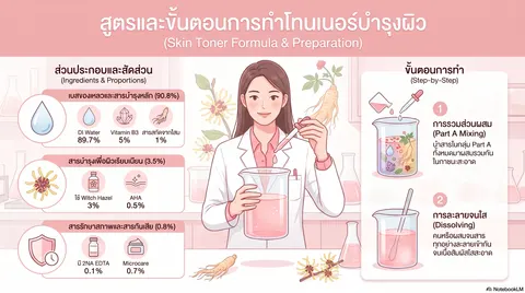 วิธีการทำผลิตภัณฑ์เครื่องสำอางสร้างอาชีพ