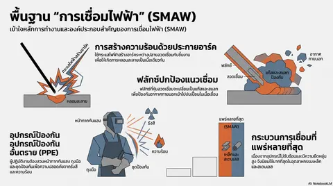 งานเชื่อมไฟฟ้าเบื้องต้น