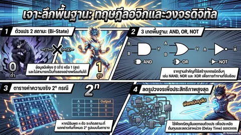 งานลอจิกเกทพื้นฐาน