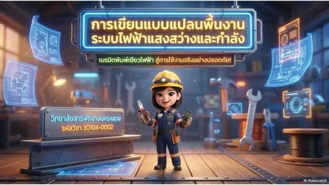 งานเขียนแบบไฟฟ้า