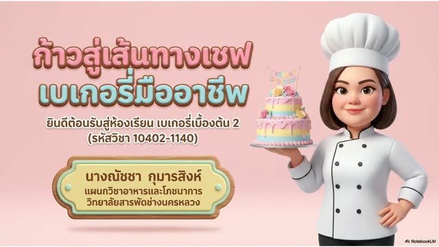 เบเกอรี่เบื้องต้น 2