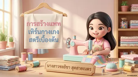 แพทเทิร์นกางเกง