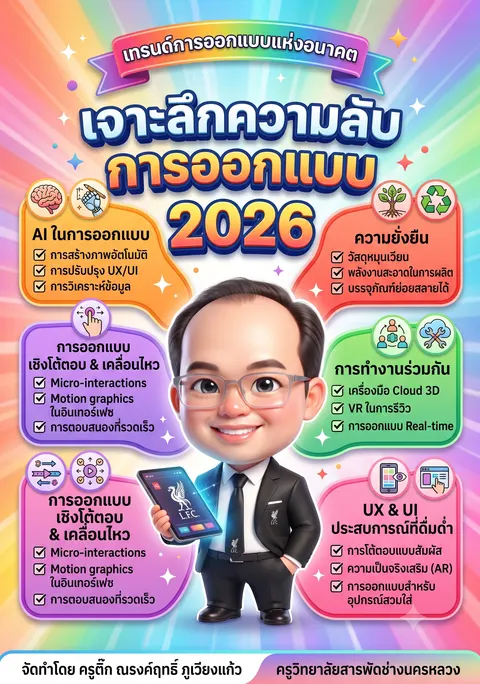 เจาะลึกความลับการออกแบบ 2026