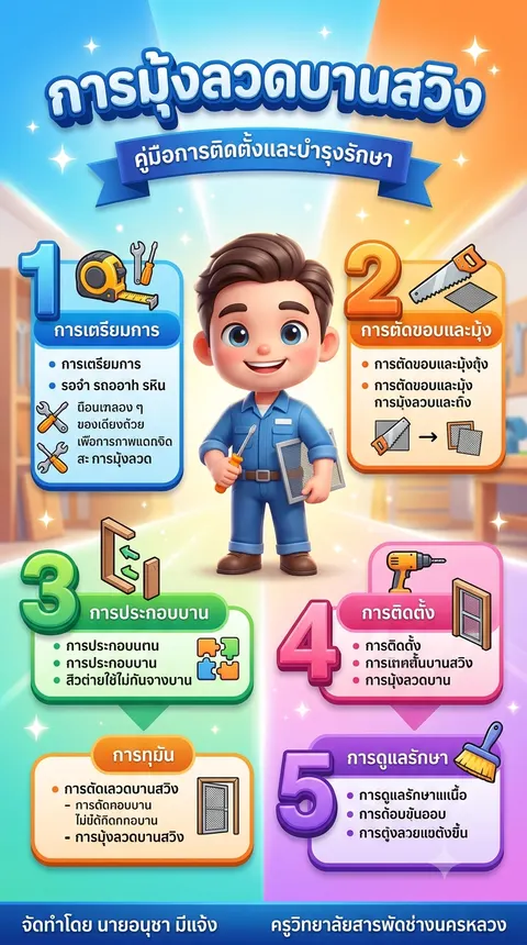 สอนเปลียนมุ้งลวด