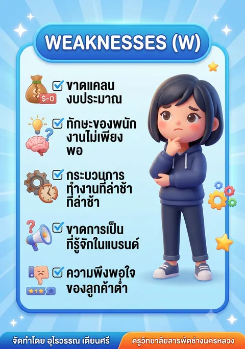 การวิเคราะห์จุดอ่อนขององค์กร