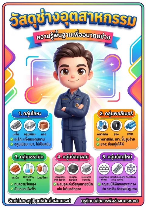 วัสดุช่างอุตสาหกรรม