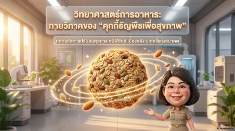 คุกกี้ธัญพืชเพื่อสุขภาพ
