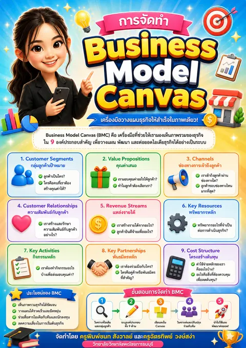 การจัดทำ Business Model Canvas