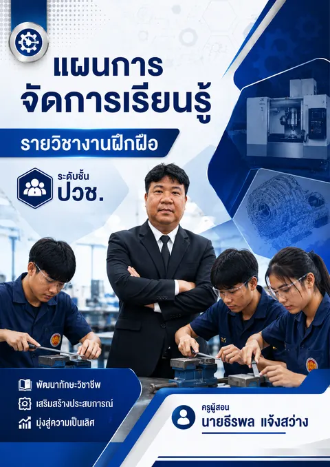 ปกแผนการจัดการเรียนรู้