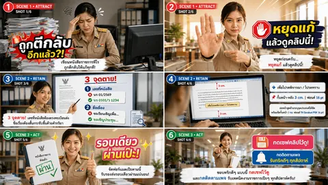 หนังสือราชการ ด่วนที่สุด! ดูจบเขียนเป๊ะใน 1 นาที