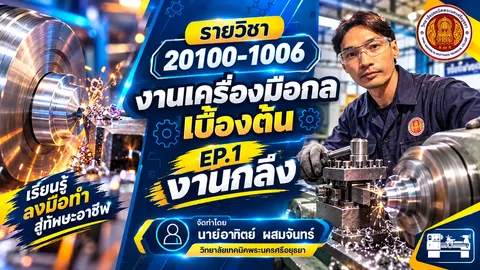งานเครื่องมือกลเบื้องต้น