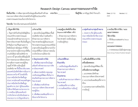 การพัฒนาชุดบทเรียนโมดูลเพื่อเสริมสร้างทักษะกระบวนการคิดทางวิทยาศาสตร์สำหรับผู้เรียนประเภทวิชาเกษตรกรรมและประมงในรายวิชาโครงงาน