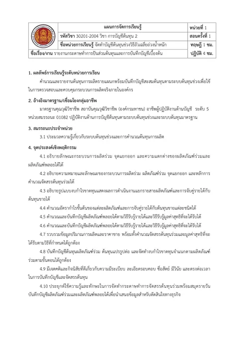 งานชิ้น 2 หน่วยการเรียนรู้ 1 หน่วย