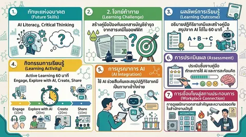 Activity Design Canvas (7 ช่อง)