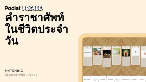 คำราชาศัพท์ในชีวิตประจำวัน