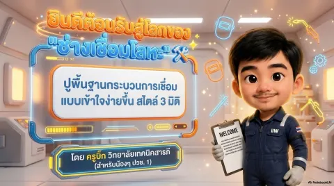 วิชางานเชื่อมและโลหะแผ่นเบื้องต้น