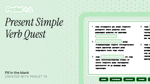 เกมเติมคำ Present Simple Tense 