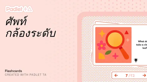 แฟลชการ์ด งานระดับ