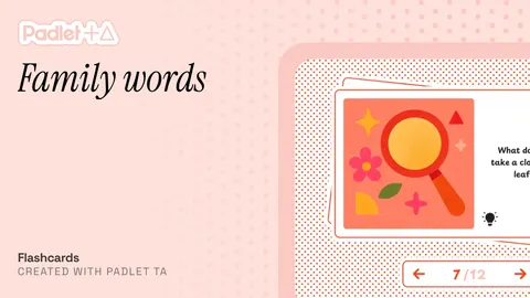 flashcards family